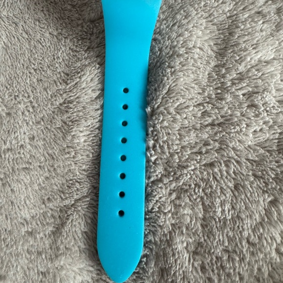 Fruitz by Philip Stein Natural Frequency Watch with Blue Silicon Strap like new - Picture 3 of 6